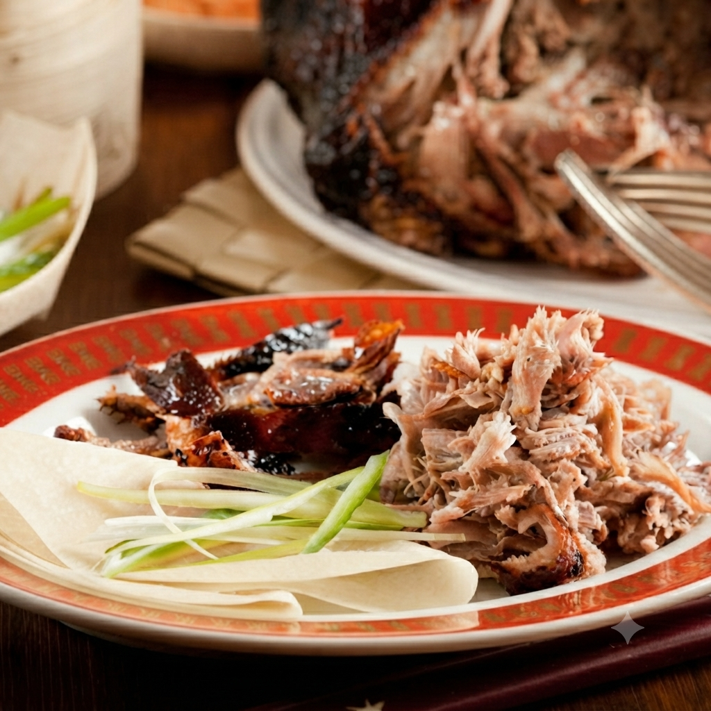 Aromatic Crispy Duck with Pancake (GF)
