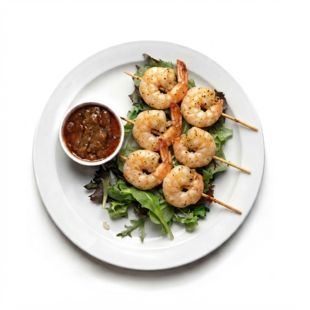 Satay Prawn on Skewer (3)