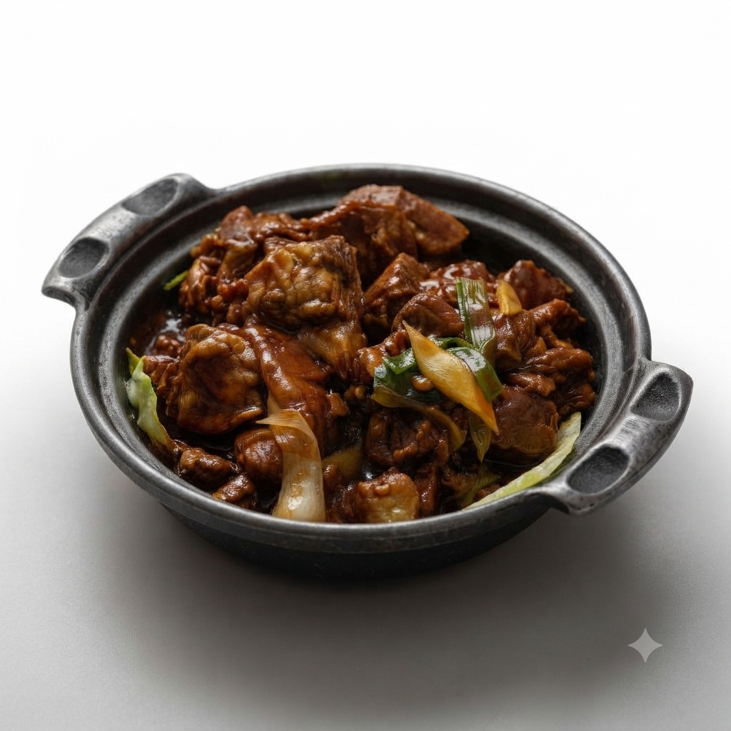 Beef Brisket with Special Oriental Spice in Hot Pot