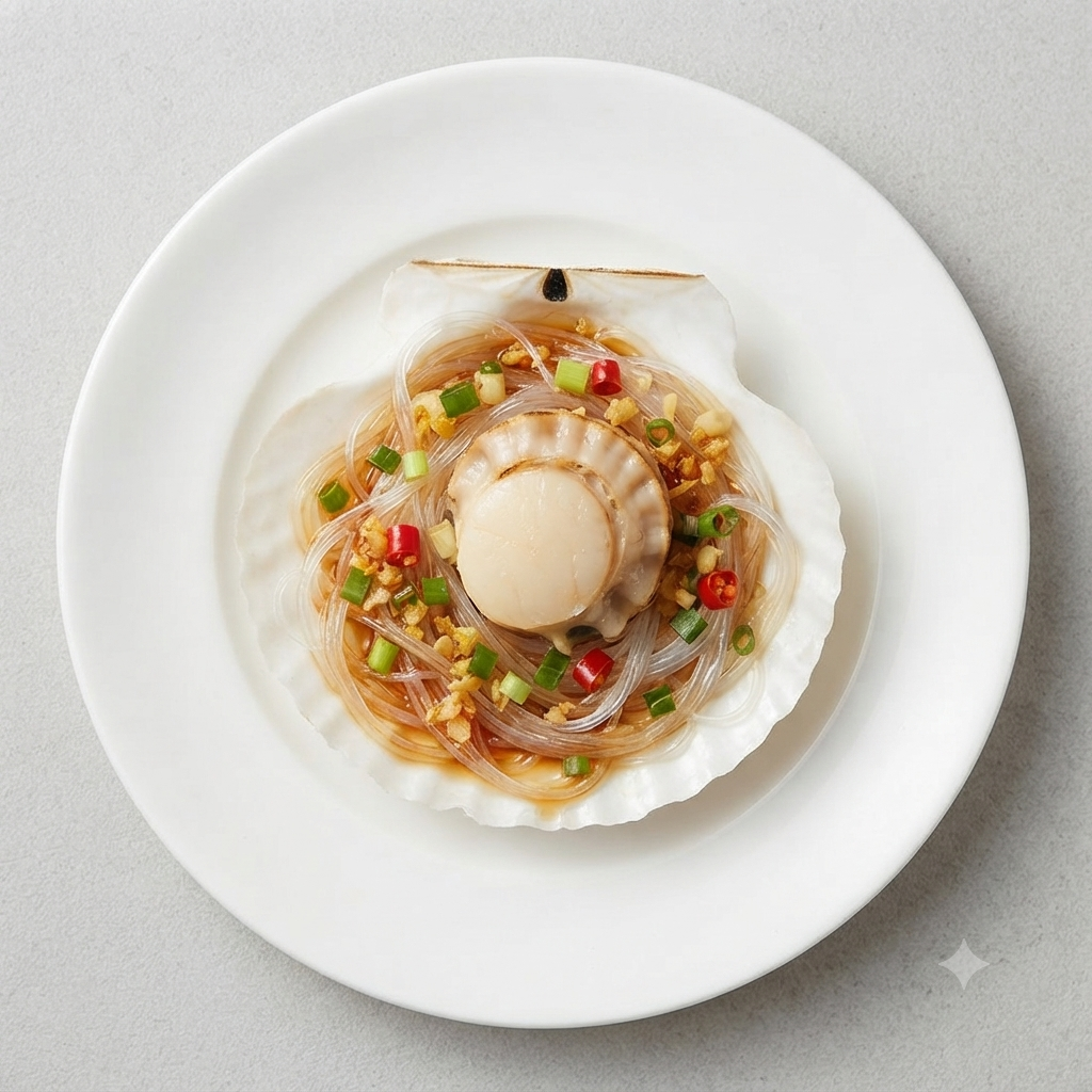 Steamed Fresh Scallop (GF)