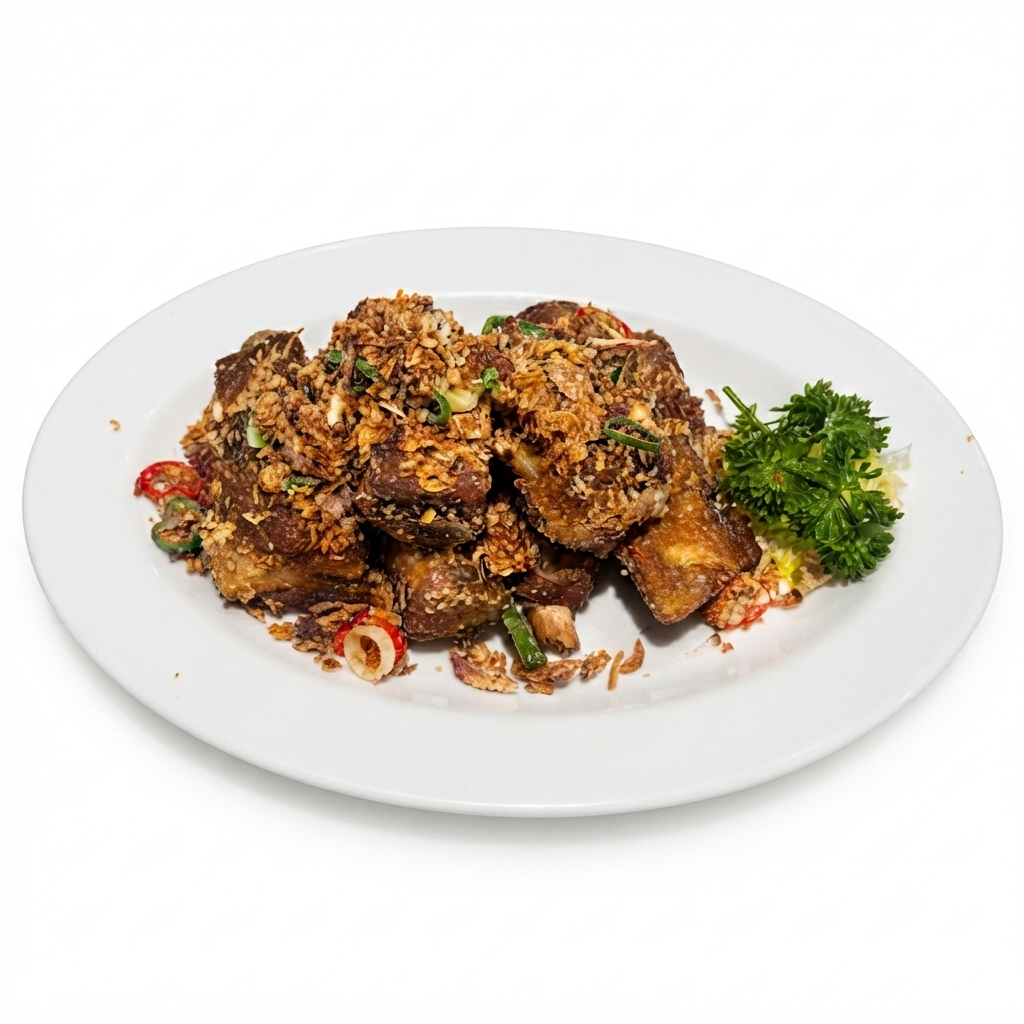 Spare Ribs with Salt & Pepper