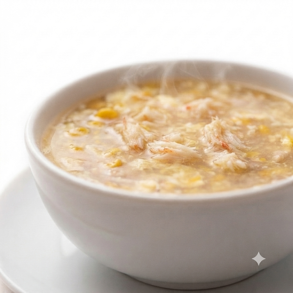 Crab Meat & Sweet Corn Soup