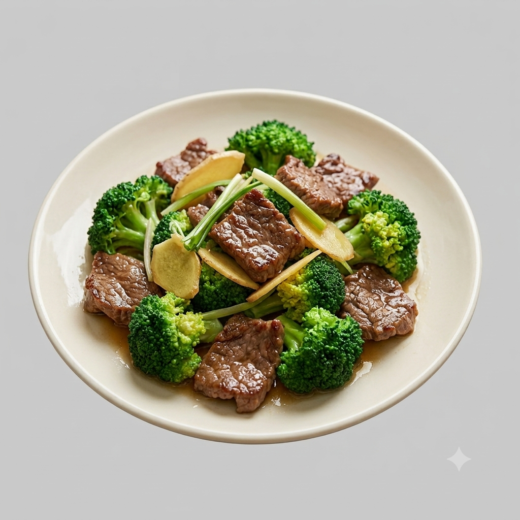Stir Fried Beef with Seasonal Vegetable (GF)