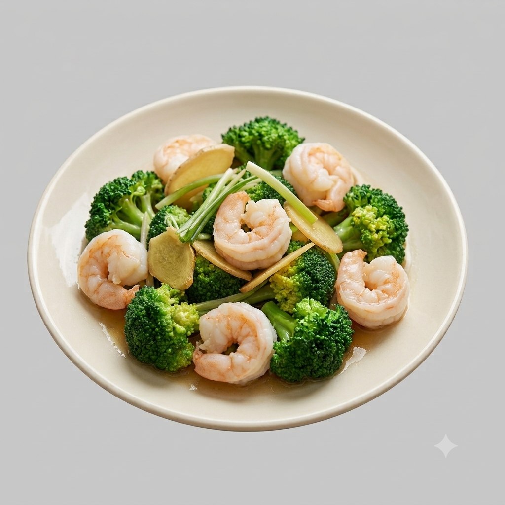 Prawn with Seasonal Vegetable
