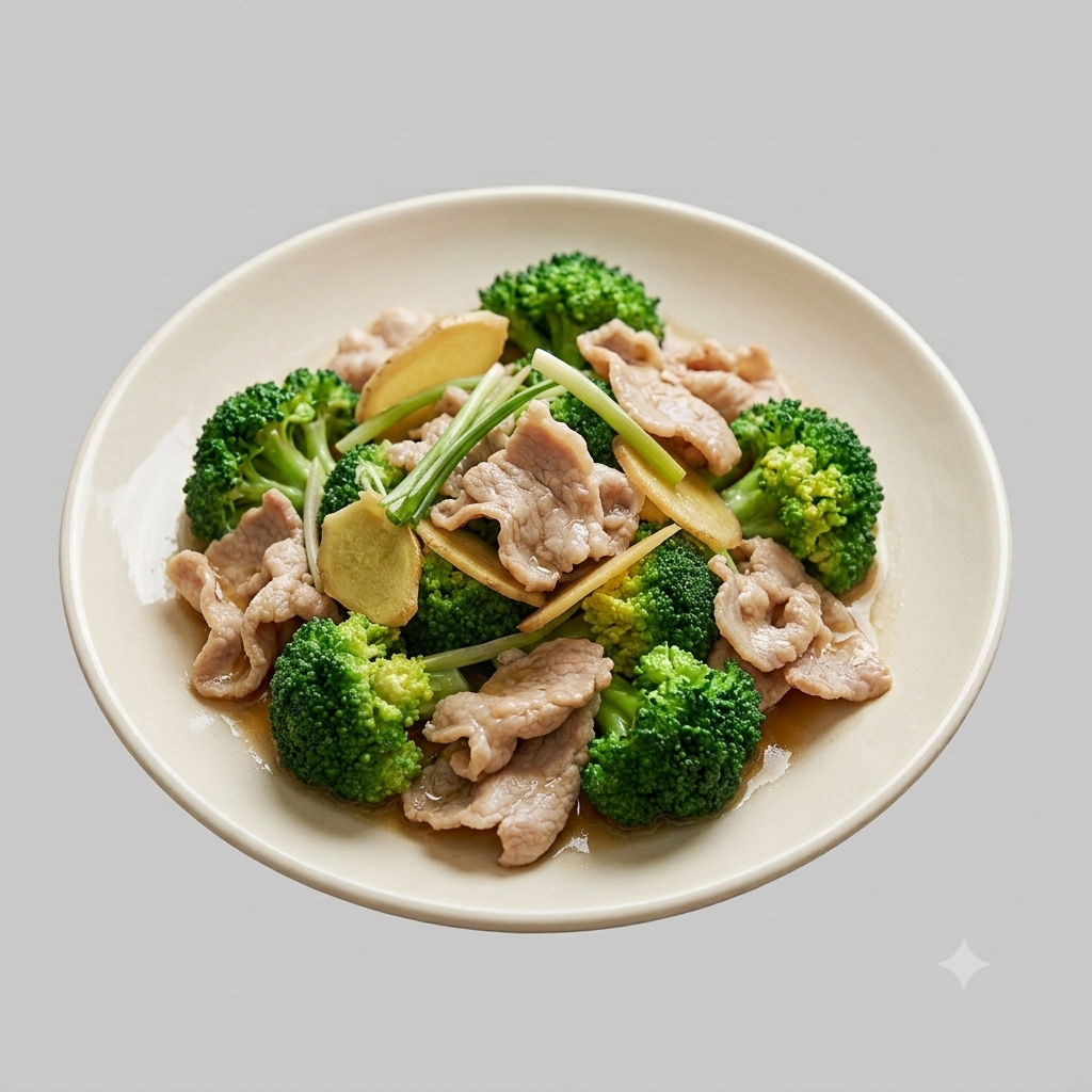 Sliced Pork with Seasonal Vegetable (GF)