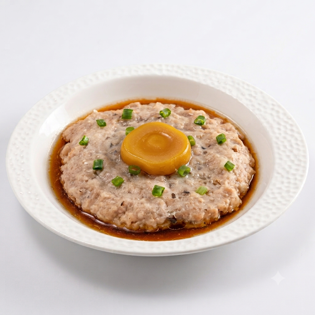 Steamed Minced Pork with Salted Egg Yolk