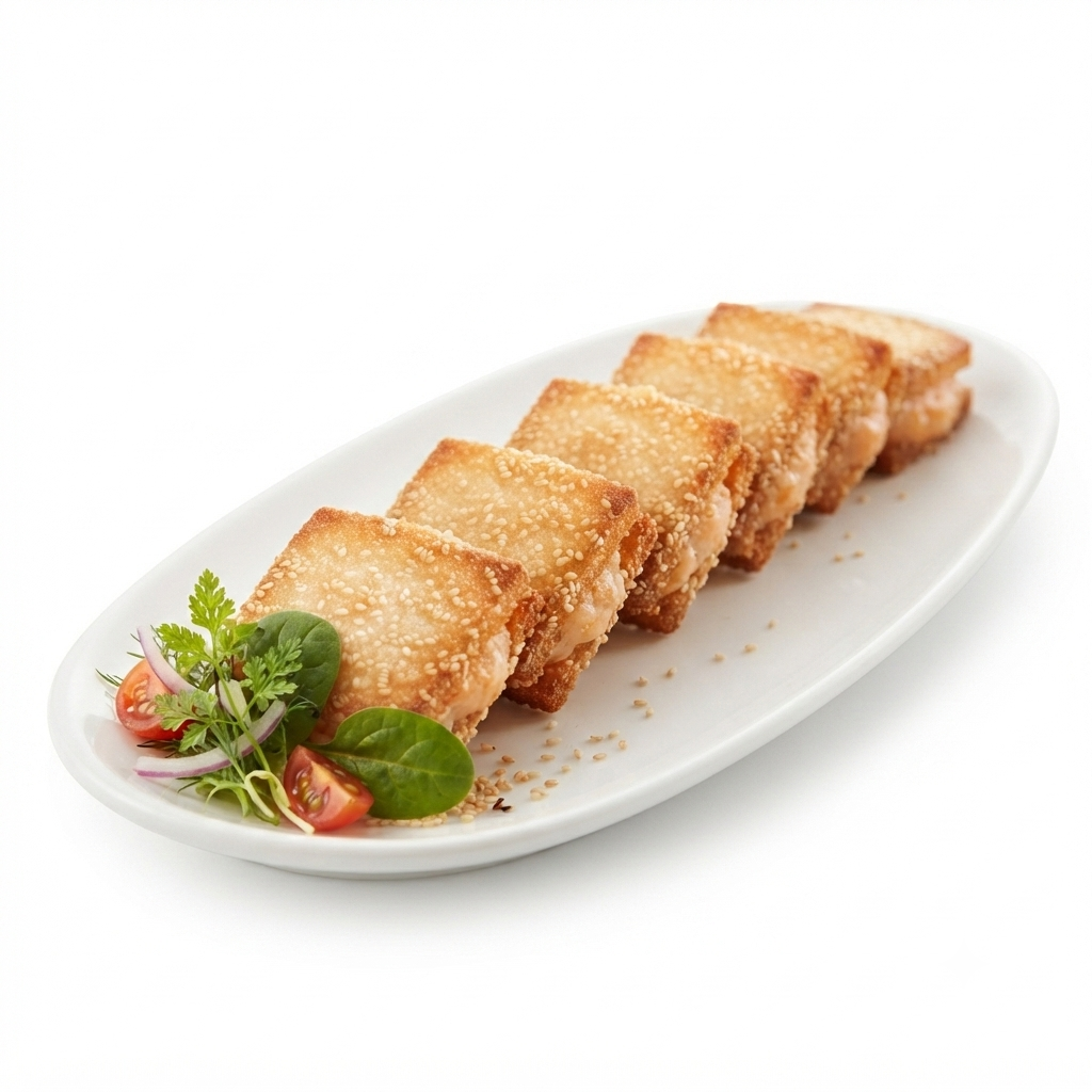Sesame Prawn on Toast