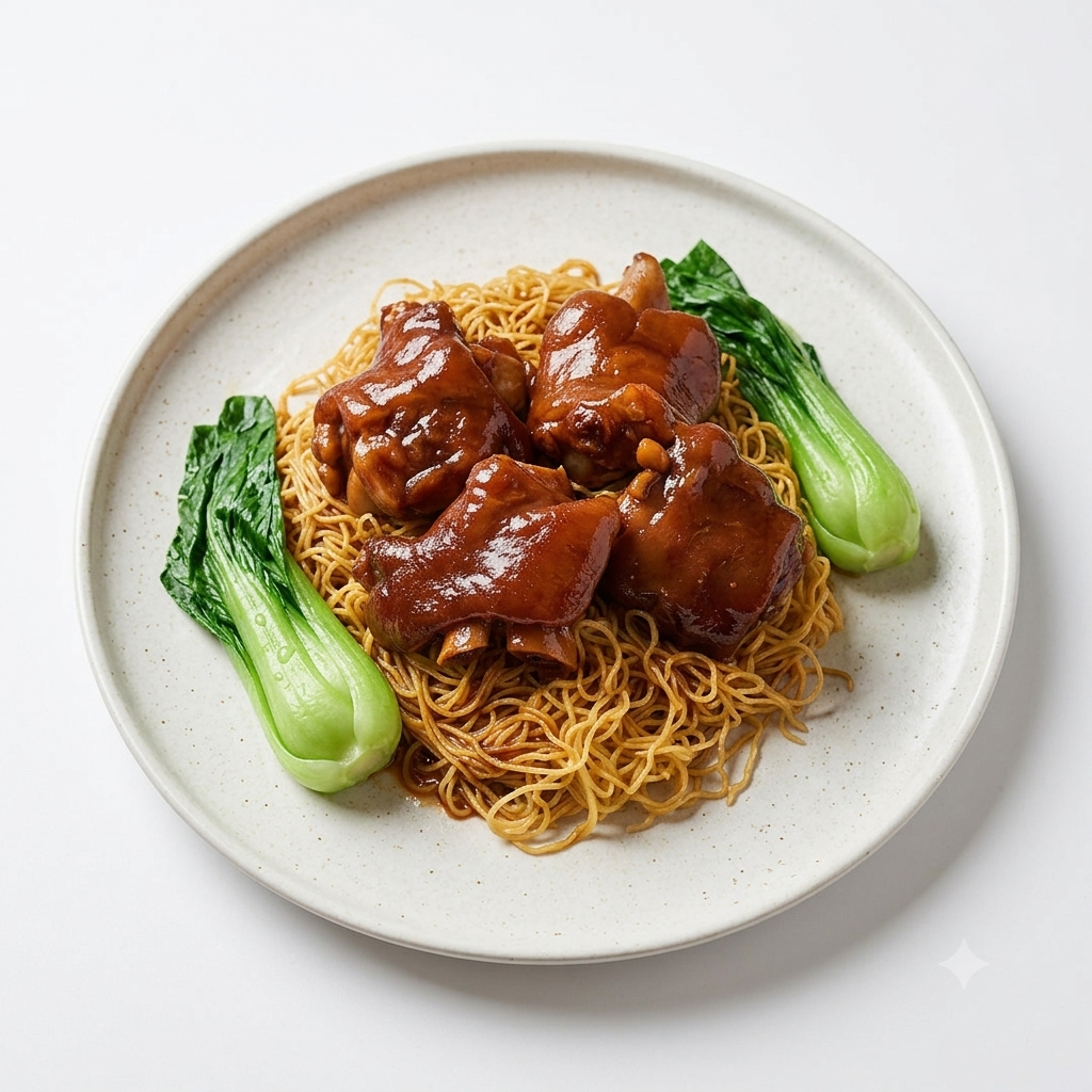 Pork Knuckle Lo Mein