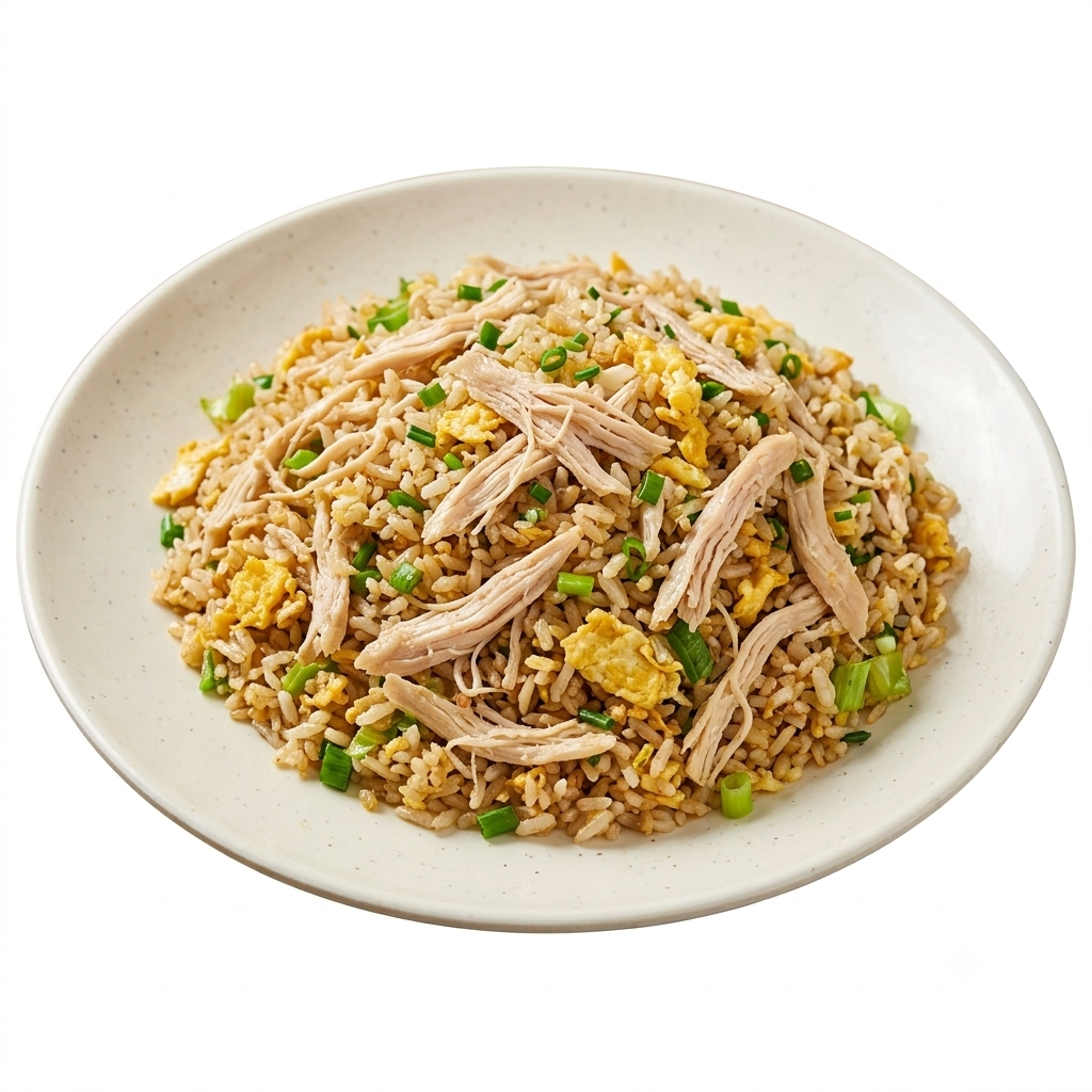 Shredded Chicken Fried Rice (GF)
