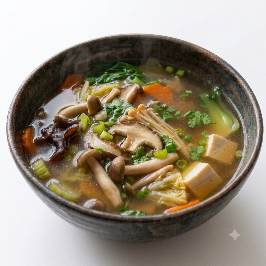 Vegetables & Tofu Soup (V) (GF)