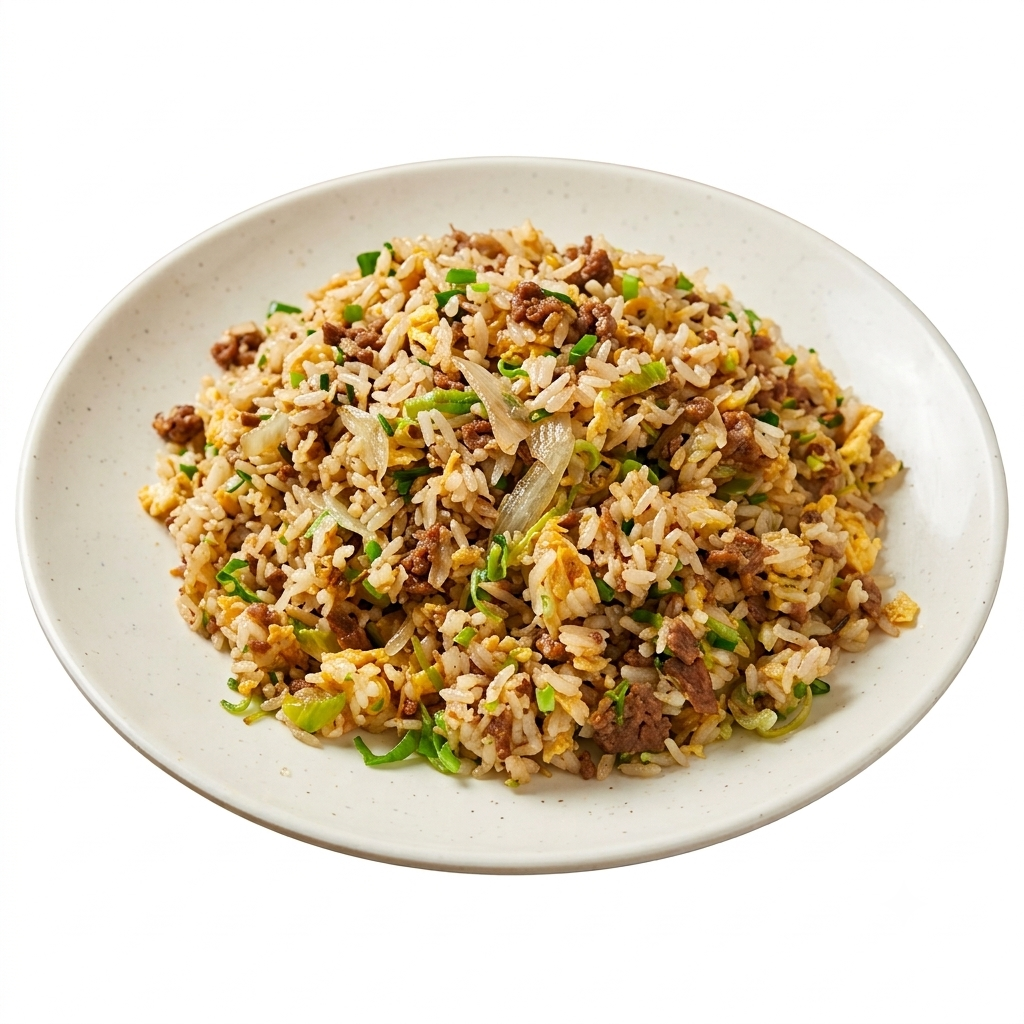 Fried Rice with Minced Beef (GF)