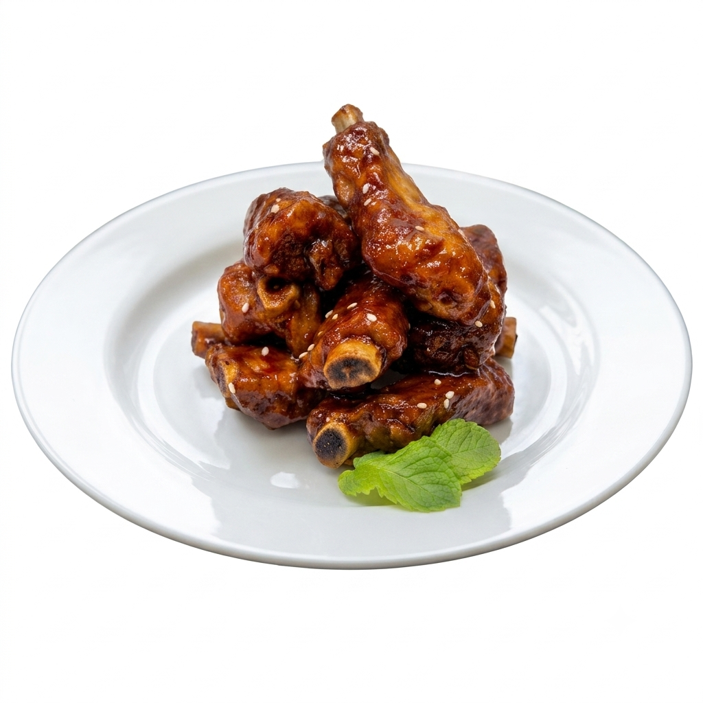 Spare Ribs with BBQ Sauce