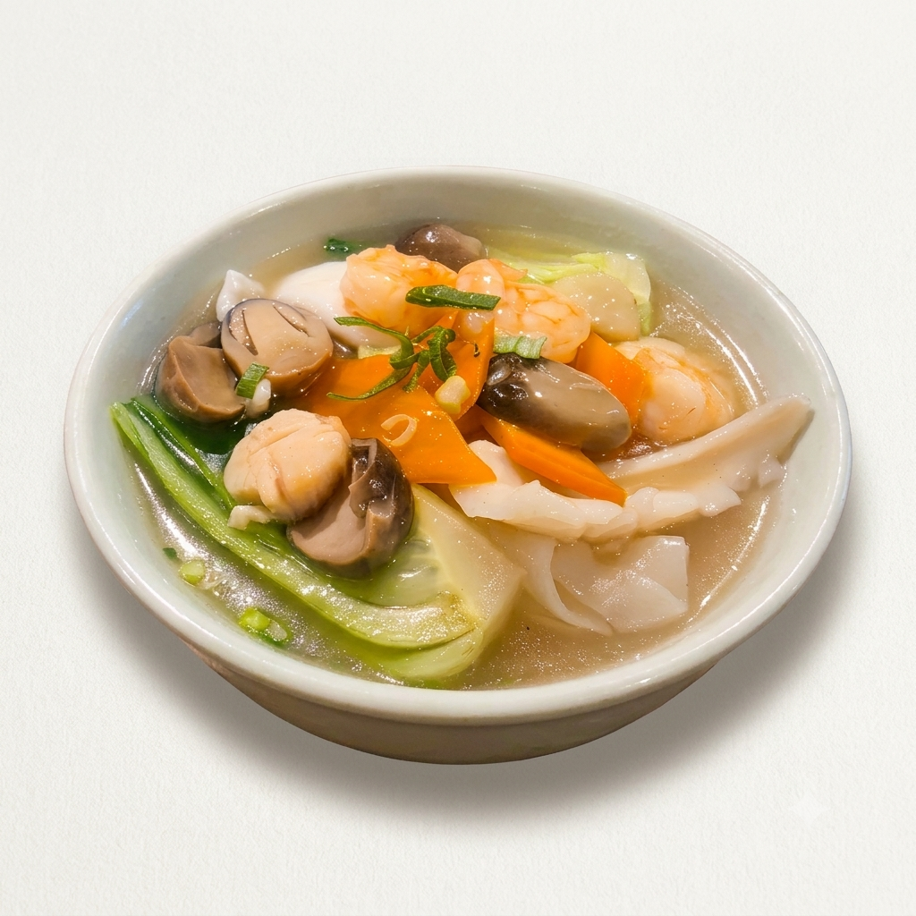 Seafood Ho Fun Soup (GF)