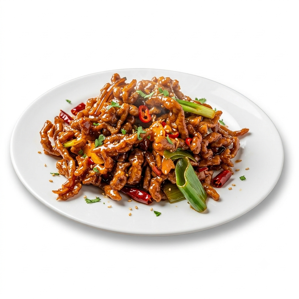 Crispy Shredded Beef with Chilli Sauce (GF)