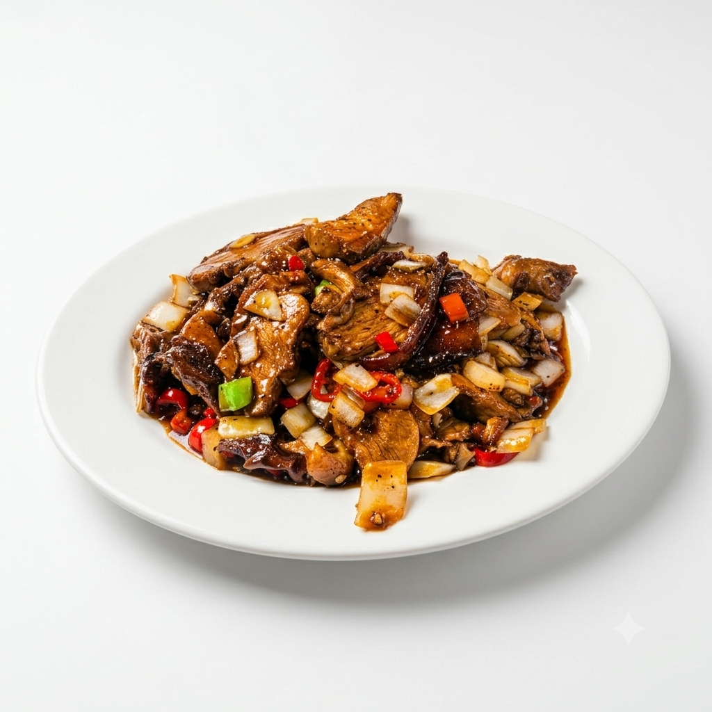 Sliced Duck with Honey and Black Pepper Sauce (GF)
