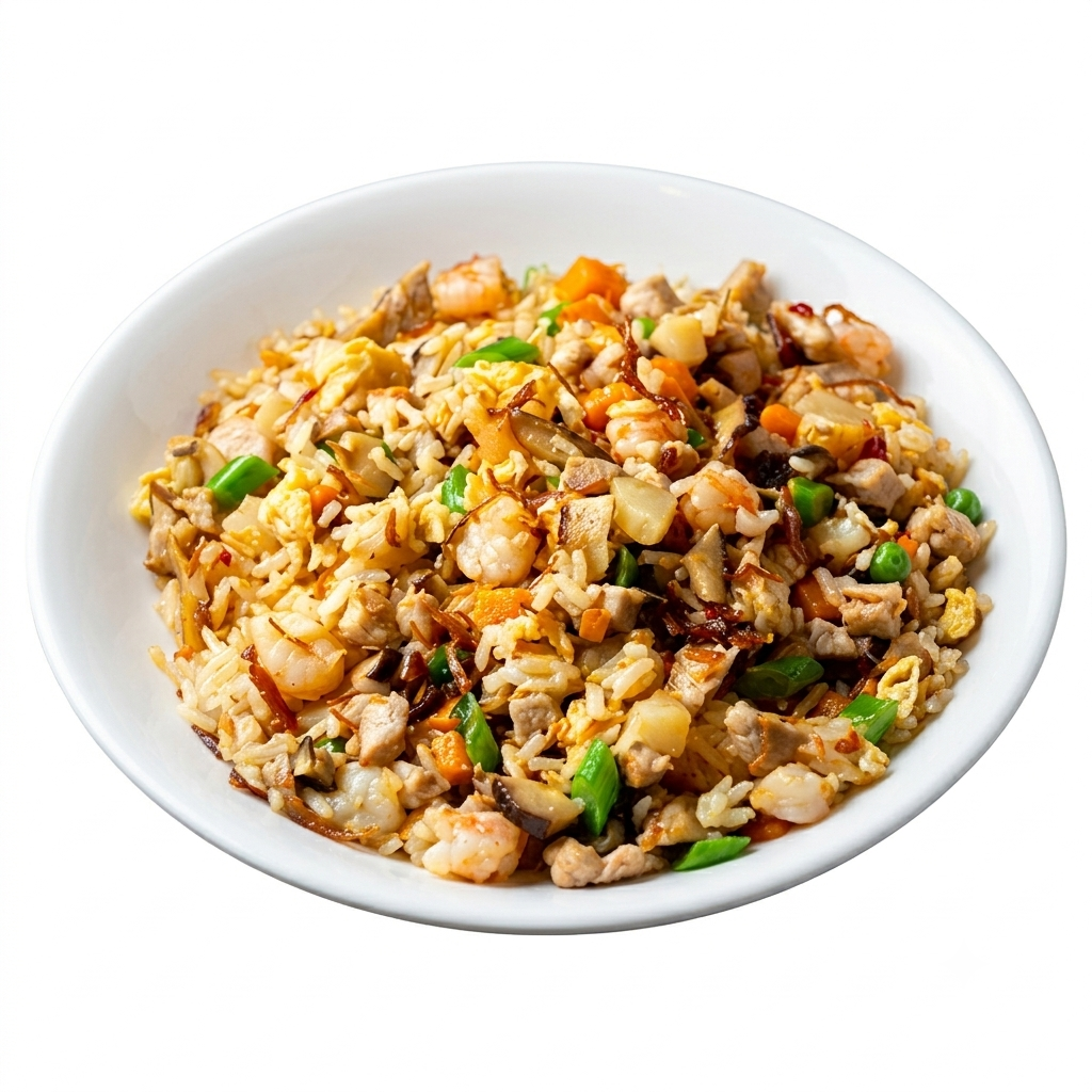 Seafood Fried Rice with XO Sauce (GF)