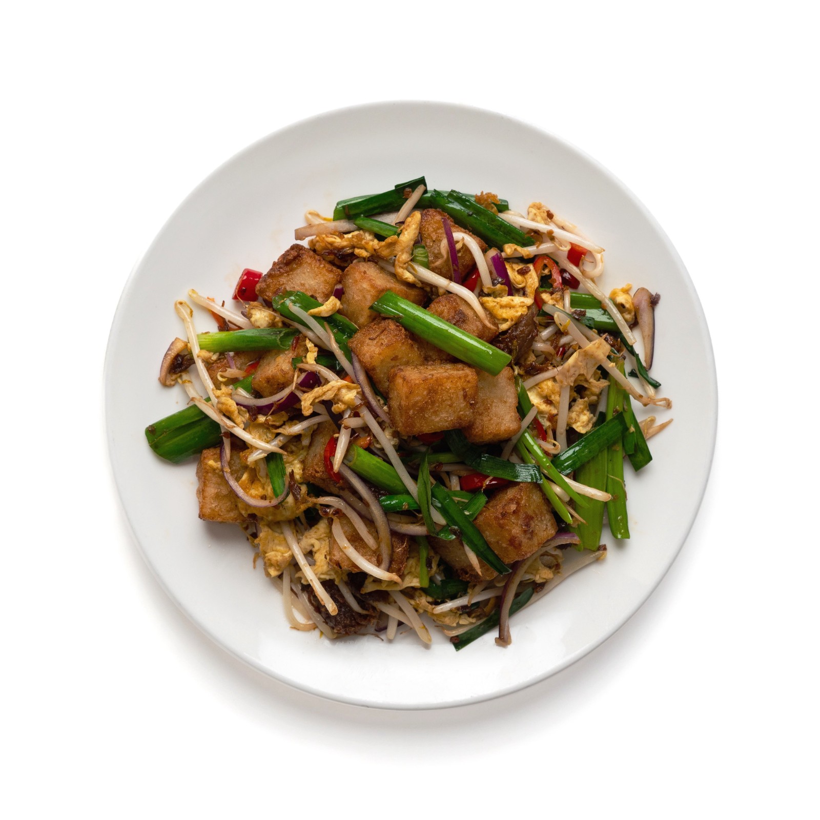 Pan Fried Turnip Paste with XO Sauce