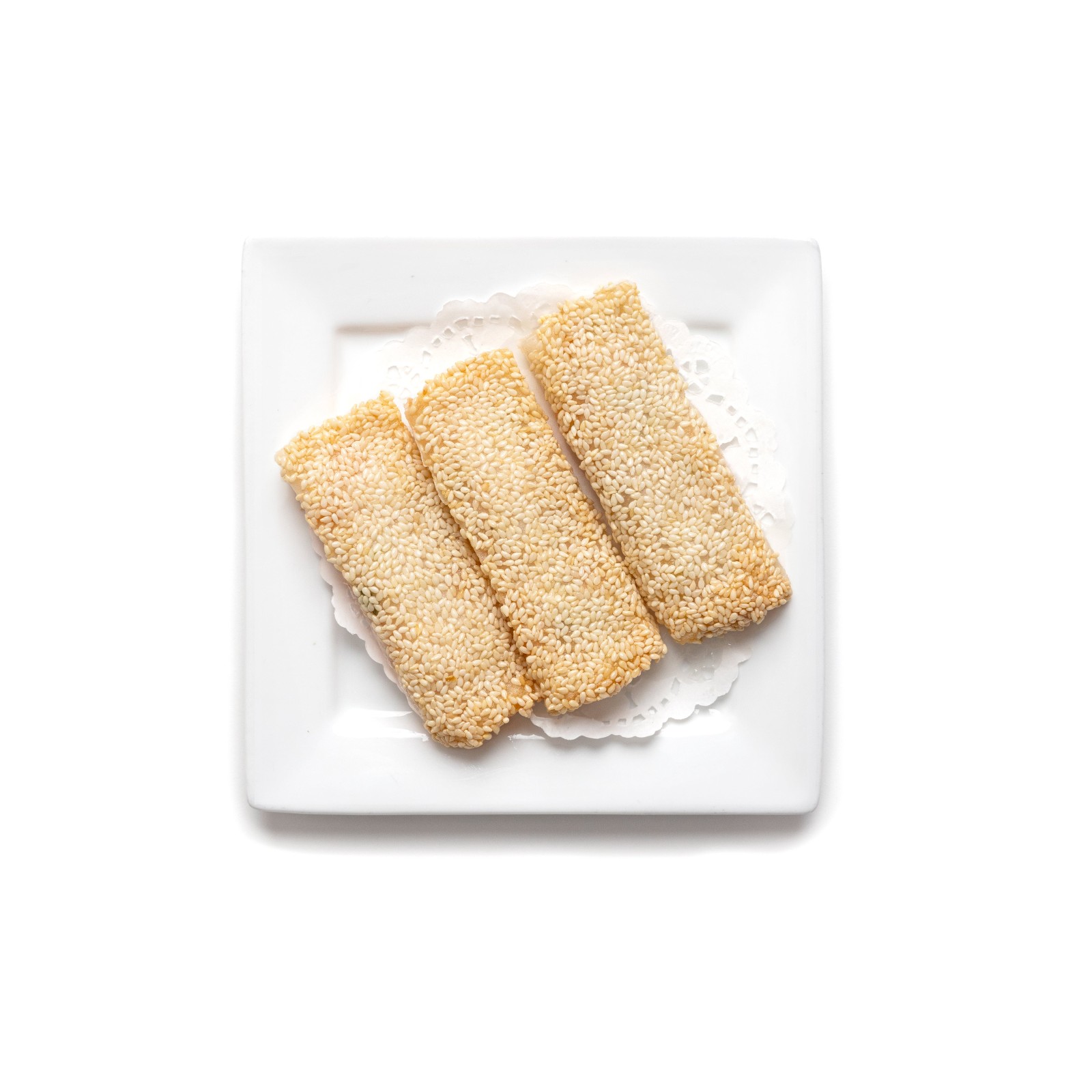 Paper Wrapped Prawns with Sesame