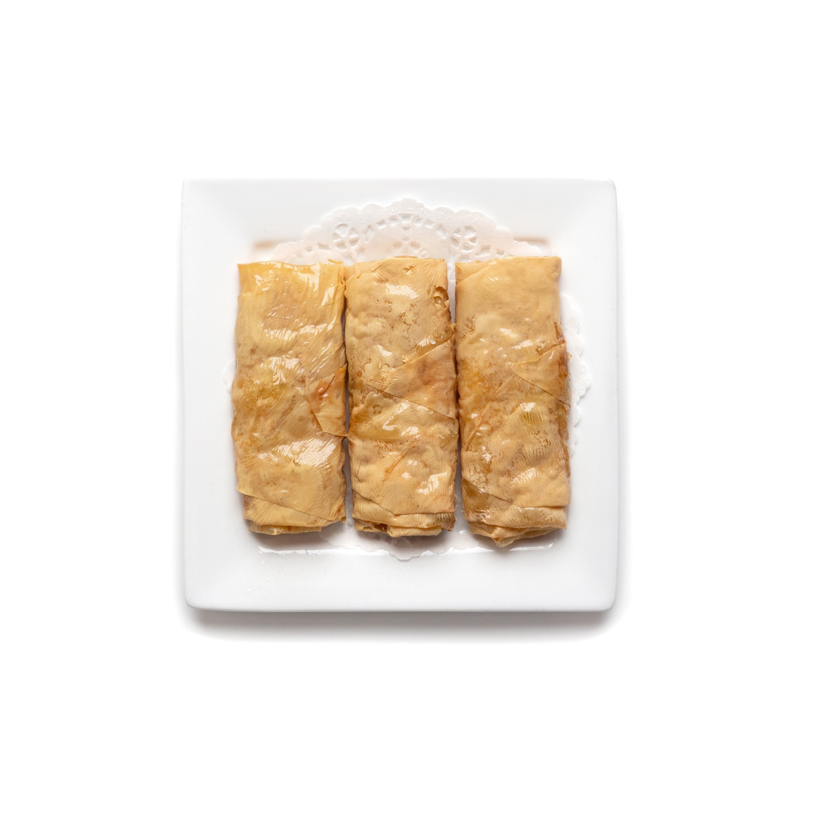 Minced Prawn in Bean Curd Rolls