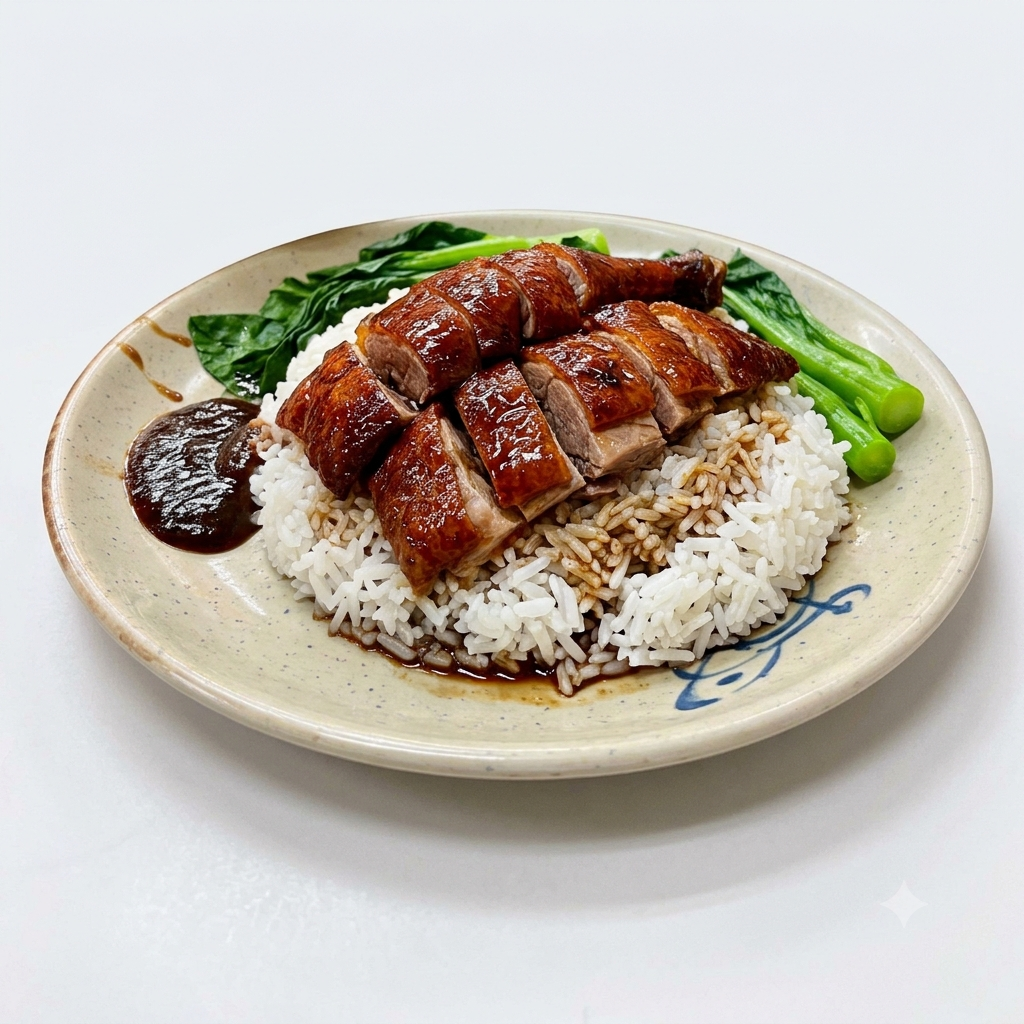 Roasted Duck on Rice