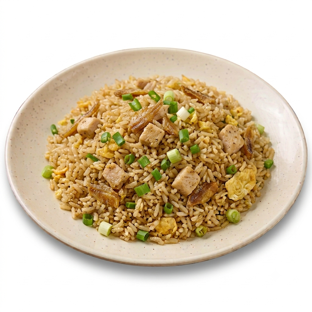 Chicken & Salty Fish Fried Rice